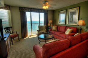 Crescent Shores Villa #1003 Living Area Photo